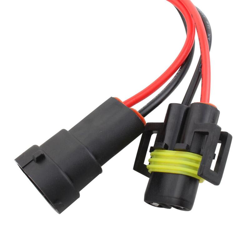 2PCS 50W 6RJ 6ohm H11 711 PGJ19-2 Car Load Resistor Error Canceller LED Decoder Canbus Free Wiring Canceller Decoder Light