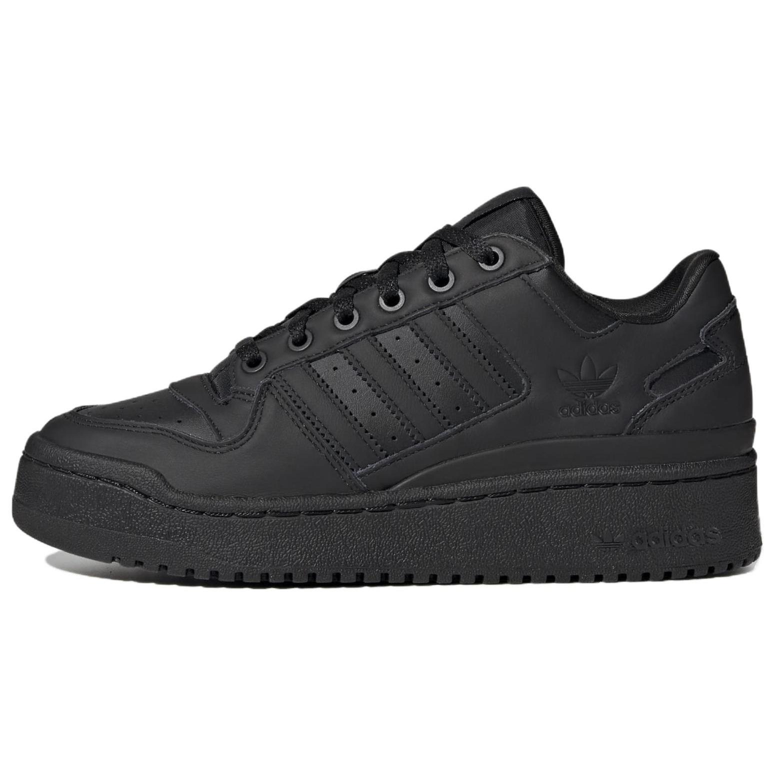 (WMNS) adidas Forum Bold Stripes Triple Black Women s ID6844 EU 37⅓