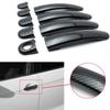 DT08 Carbon Fiber Style Side Door Handle Decoration Trims for Jetta MK6 2012-2015 Tiguan 2009-2016 -Polo 2010-2014