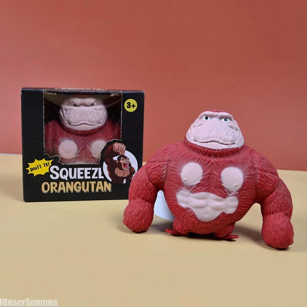 Мягкая игрушка-антистресс в виде орангутанга — фото 6