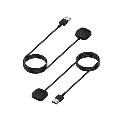 Charging Dock for Fitbit Versa 3 4 Smart Watch USB Charging Data Cable Cradle for Fitbit Sense 1 2 Charger Stand