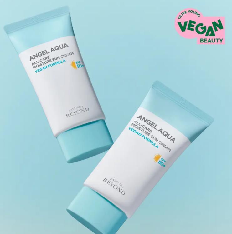 BEYOND Angel Aqua All Care Moisture Sun Cream 50ml – Fresh Hydrating UV Protection