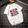 Summer Fashion Heavyweight Retro Men's English Letters 100% Cotton Printed Round Neck High-quality Casual Fitness Street T-shirt