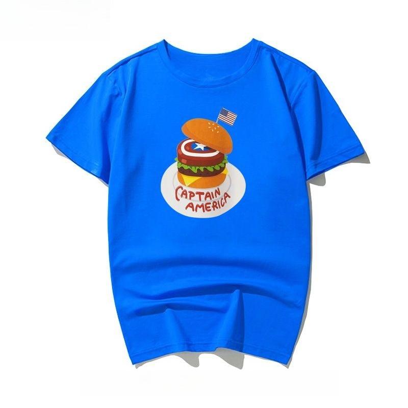 2026 New Heroes Collection Fun Hamburger Print Hooded Autumn and Winter Outdoor Casual Warm Loose Top