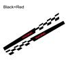 2PCS Car Door Racing Stripe Sticker Vinyl Decor Auto Exterior Decal Decor Tuning Accessories For Tesla Model 3 Y S X 2016-2024