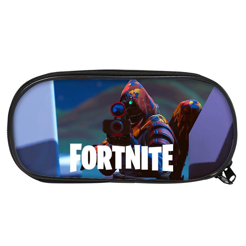 Astuccio a Scomparto Singolo con Fantasia Fortnite per Studenti, Astuccio per Cancelleria, Custodia per Cancelleria per Studenti, Stile Casual