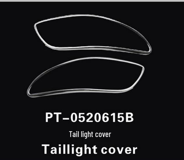 Otai Tail Light, Fog Light, and Side Light Covers for Peugeot 206
