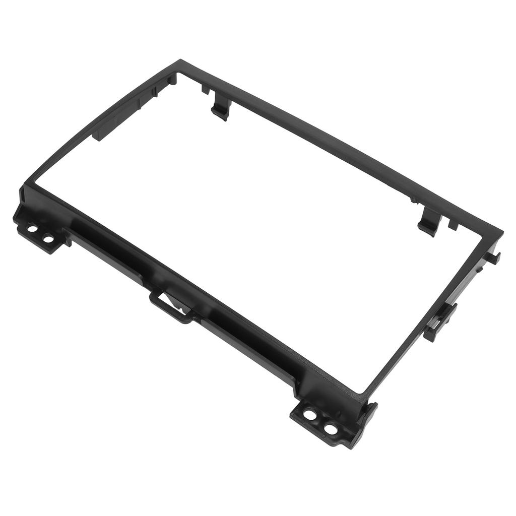 Moldura Painel de Navegação Rádio Estéreo de Carro 9 polegadas Preto Acessórios Internos Substituição para Prado 2009+