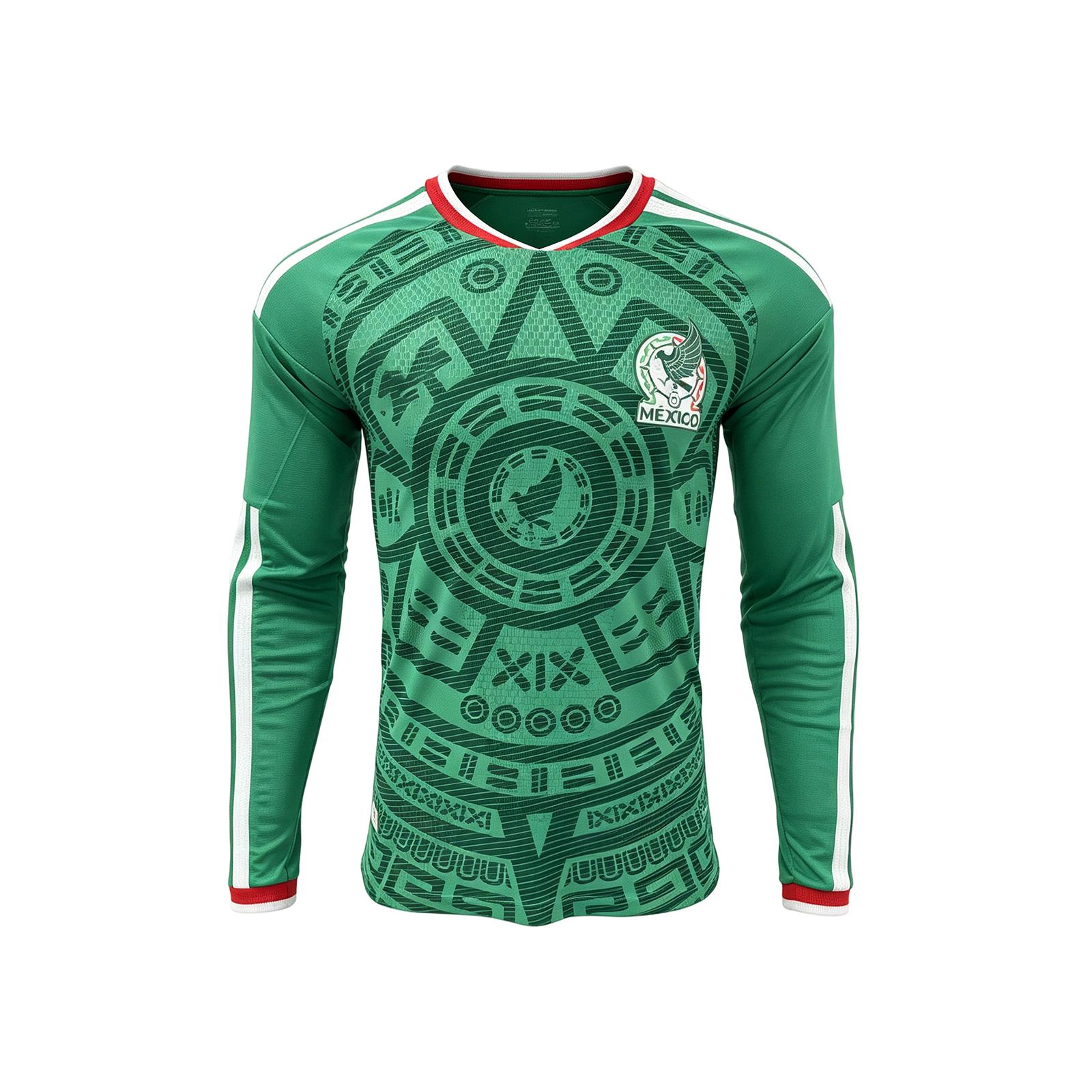 Men s Long Sleeve Soccer for Training and Play L армия зеленый