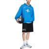 Li Ning Sweatshirts Unisex Blue Hooded Moderate Regular AWDS565-1