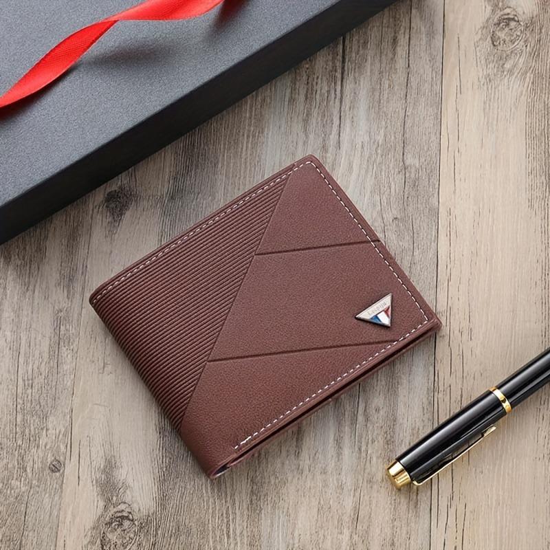 

Men S Clutch, Men S Wallet, Men S Business Wallet, Coin Purse, Credit Card Holder коричневий