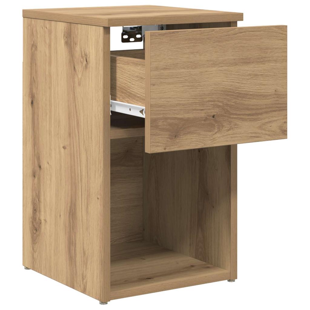 Bedside Cabinet Artisan Oak 29 x 31.5 x 49 cm Particleboard