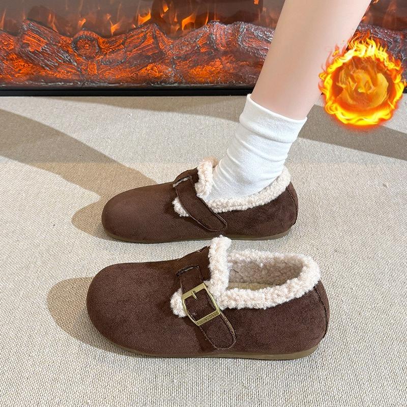Thickly-lined and Durable All-purpose Thick-soled Shoes, Soft Cotton Shoes, Women's New Style Shoes