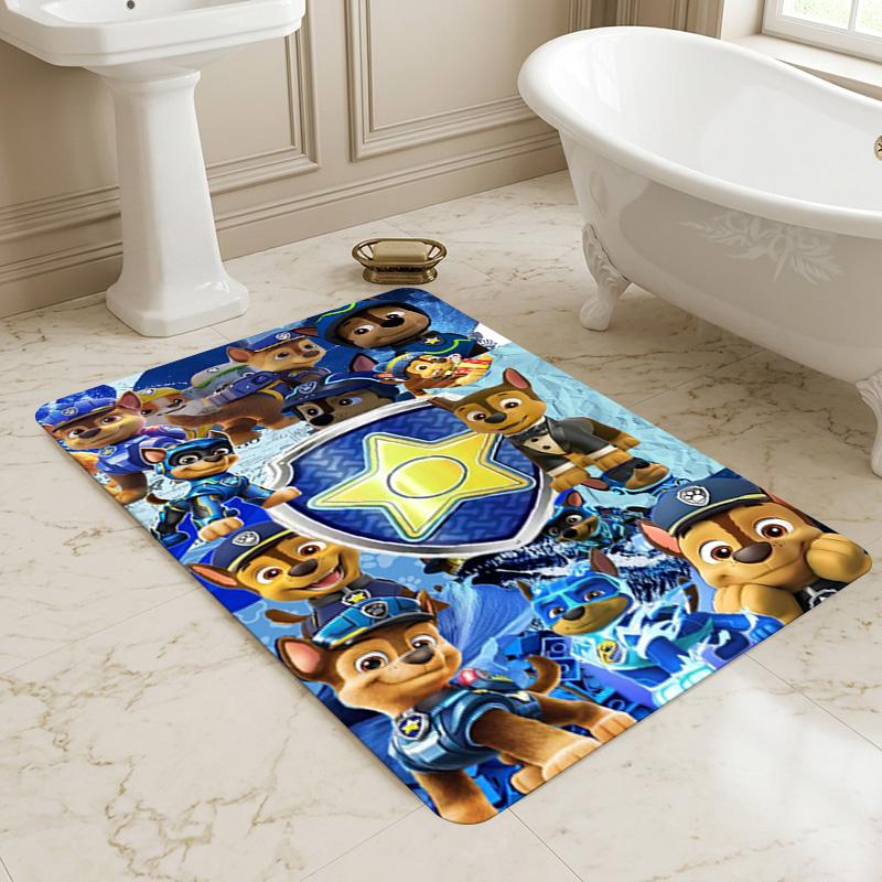 Paw Patrol Adventure Living Room Nonslip Area Rug Soft Carpet For Bedroom Game Playroom Sofa Office Home Decor Doormat Christmas Gift C92264