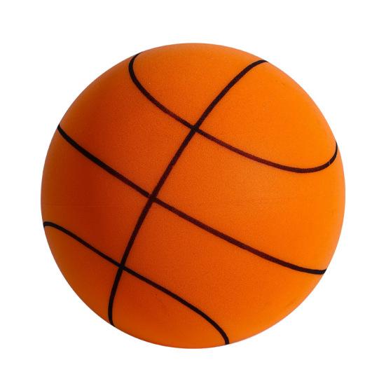 Silent Ball Home Indoor Silent Basketball with Mesh Bag Children's Patting Ball Elastic Sponge