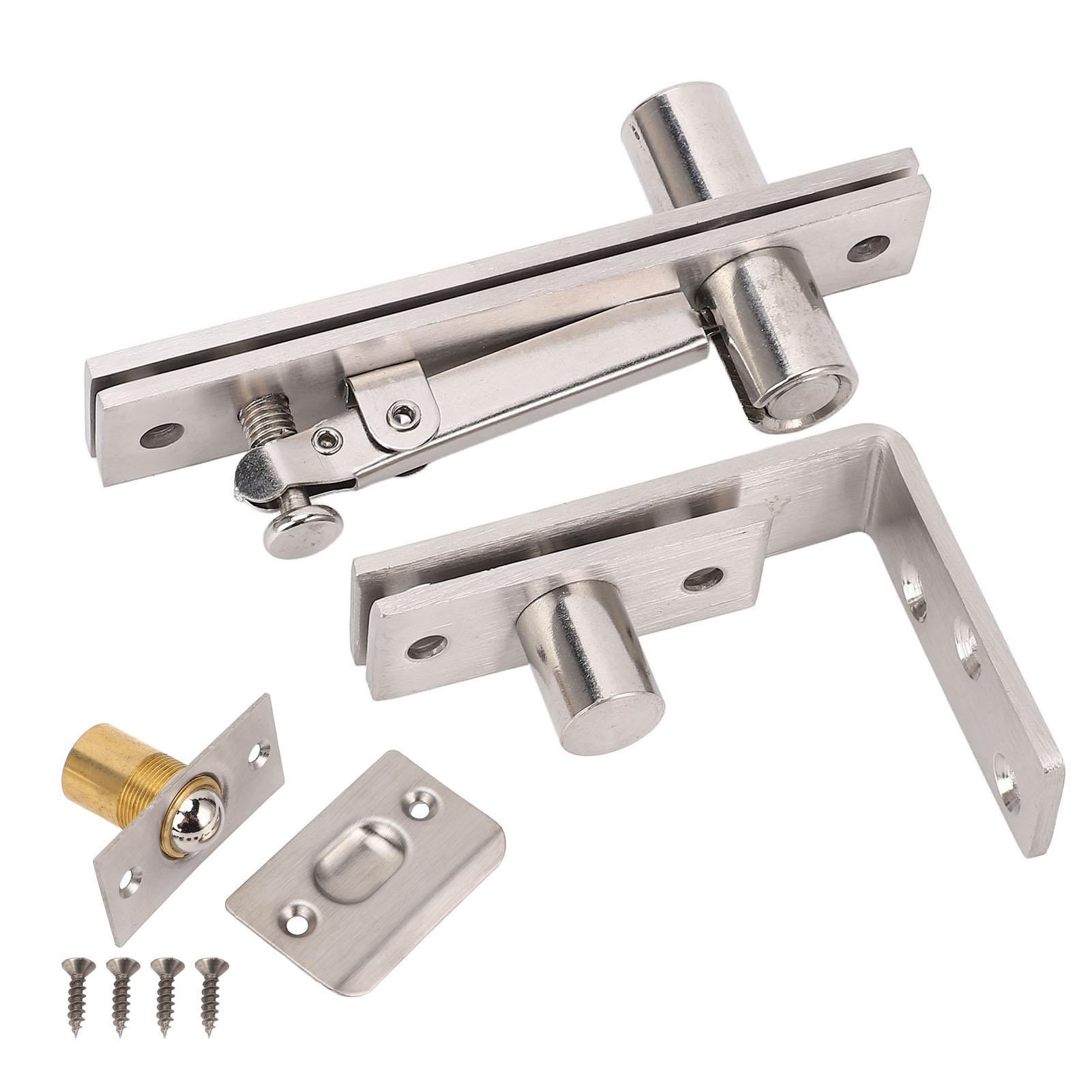 Painter Door Pivot Hinge 180 Degree Rotation 300Lbs Load Bearing Concealed Door Pivot Hinge With Buffer Bead For Bookshelves