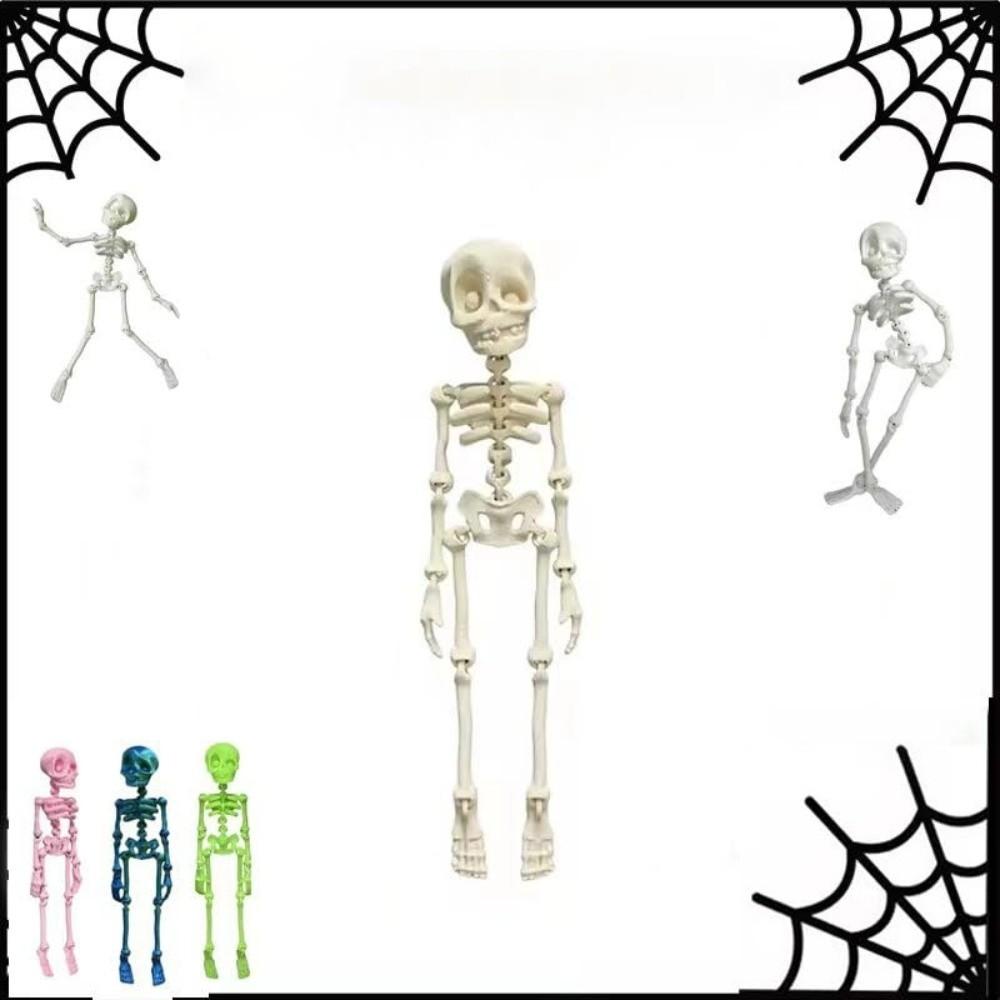 Poseable Skeleton Refrigerator Magnets Movable Joints Decorative Magnets  Office Decor