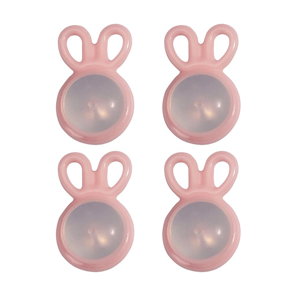 4pcs Comfortable Wear Sturdy Ceramic Earring Support Backs for Droopy Ears Heavy Earrings Lobe Lifters Secure Hold