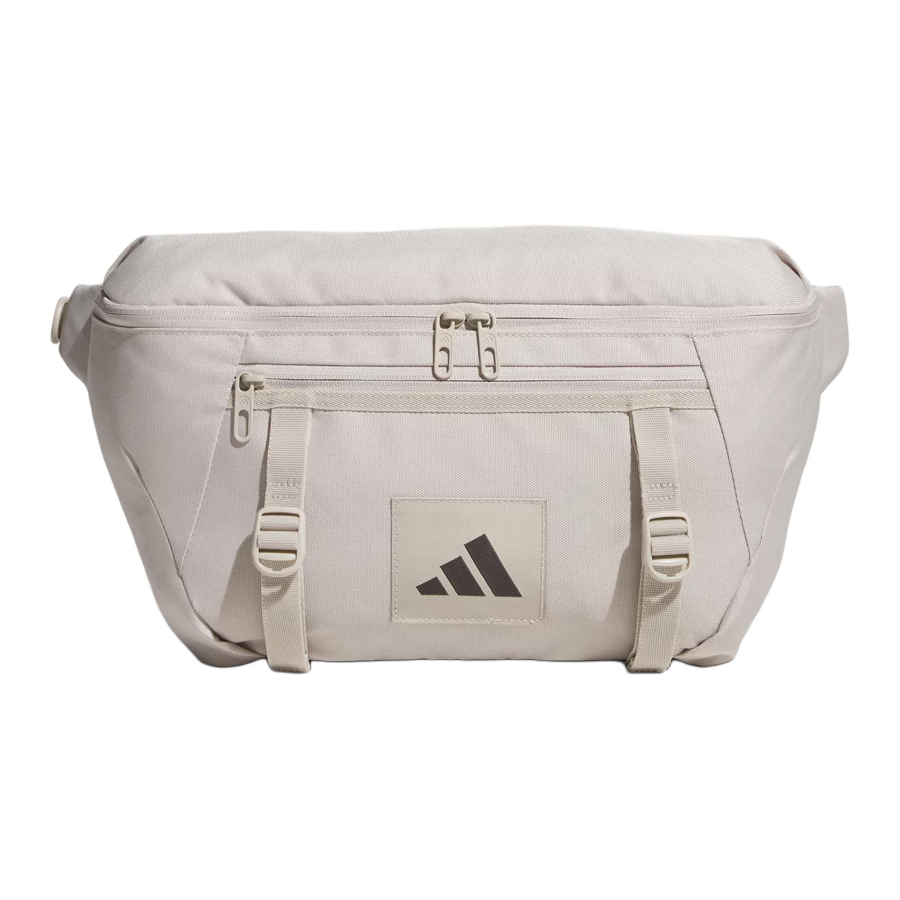 

Adidas Полиэстеровая поясная сумка унисекс землисто-коричневого цвета Adidas JM7151