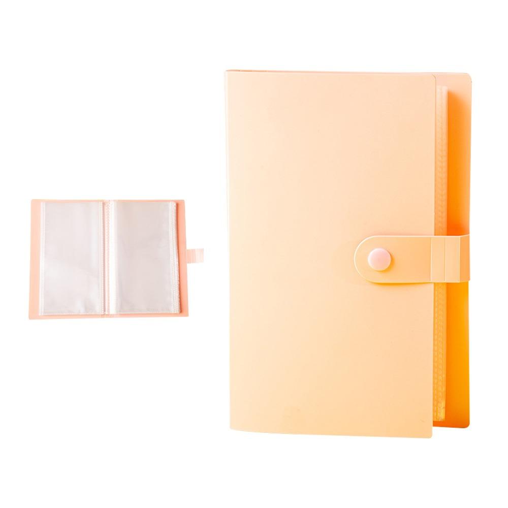100 Sheets Paper Currency Collection Book PU Large Capacity Coin Collection Book Reusable Save Money