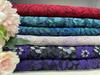 Lace Fabric 150x150cm for Dresses Clothes Sewing White Blue Hollowed-out Plain Cloth Heavy Press Yarn Three-dimensional Mesh