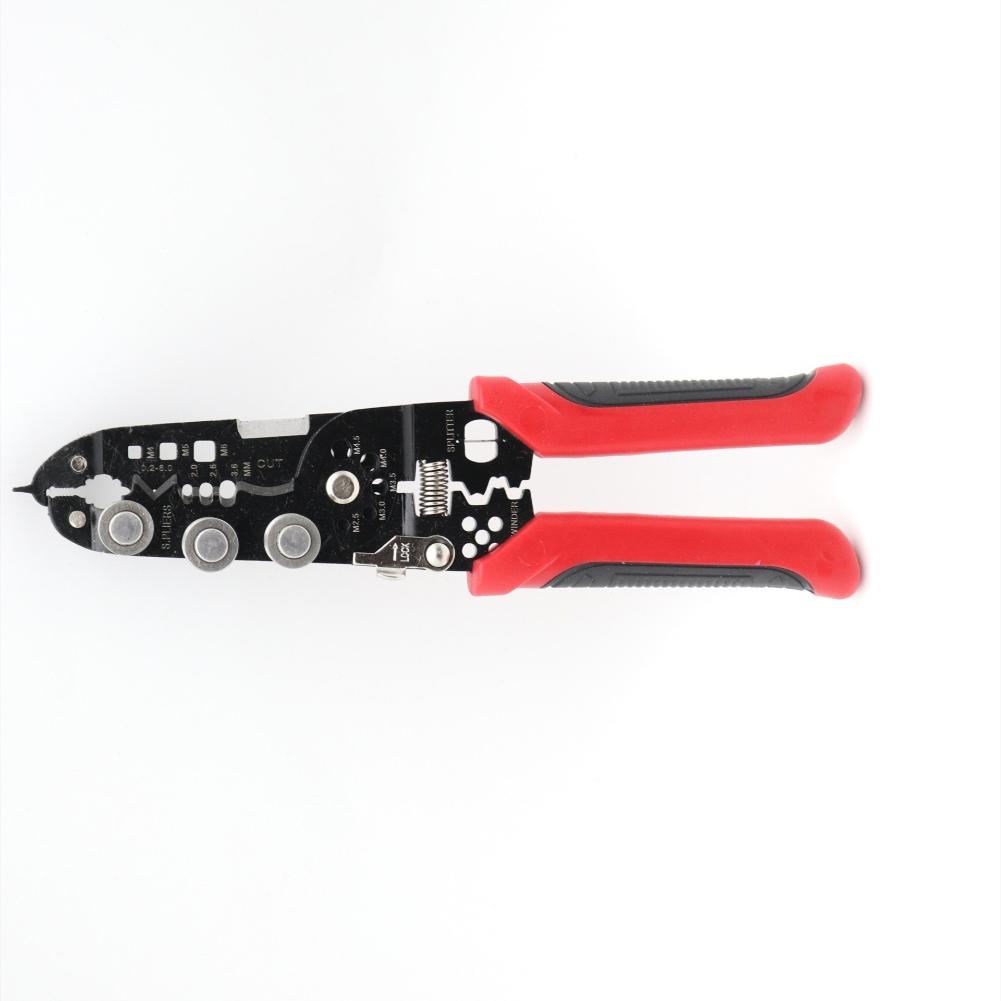Wire Stripper Crimping Pliers with Cable Cutter and Puller Designed for Electricians and DIY Electrical Repair Projects
