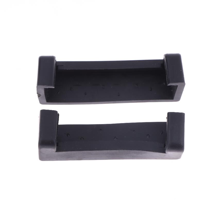 4 Peças/Conjunto 50/60/70/80/Mm Mini Morsa de Bancada Pastilhas de Borracha Anti-Beliscão Acessórios Antiderrapantes Anti-Beliscão para Morsa de Mesa