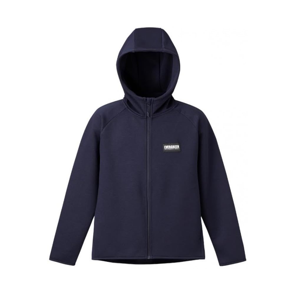 Evergreen Light Warm Navy E.G. Full-Zip Hoodie, XL,