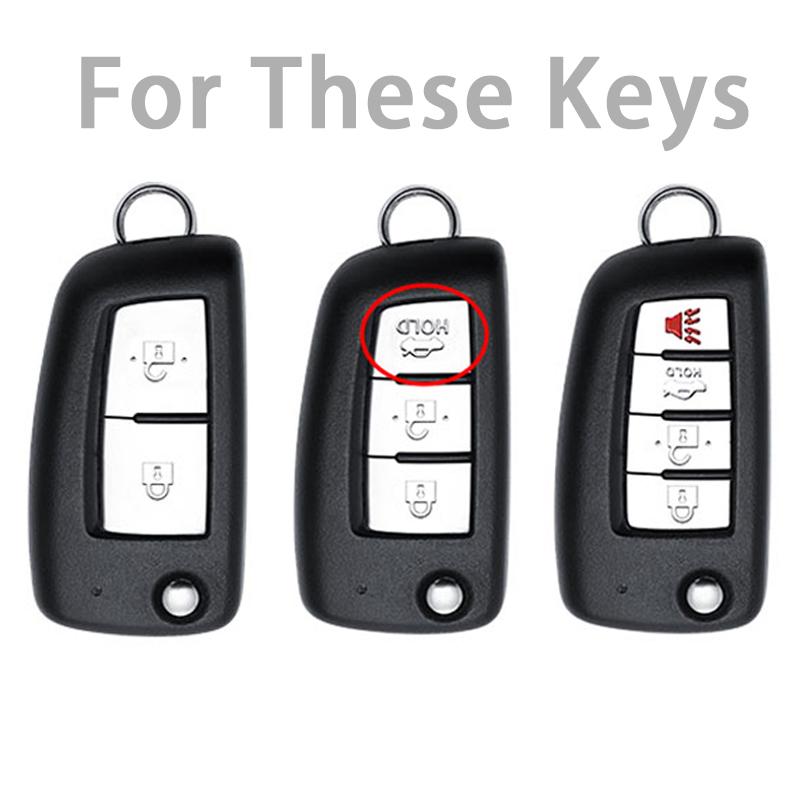 For Qashqai Switch 2020 Soft TPU Remote Case Key Cover Car for Nissan Qashqai J11 Juke Xtrail Sunny Cefiro A32 Holder Keychain