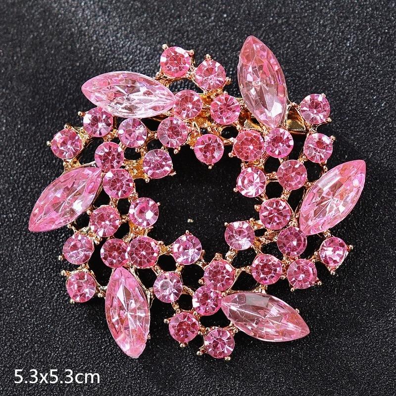 Genuine Professional Amasht Brooch Retro High-end Temperament Luxury Pearl Diamond Pin Women's Suit and Accessories