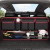 Car Trunk Seat Back Hanging Storage Bag - SUV Rear Multi-Functional Mesh Organizer