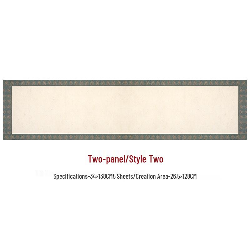 Retro Xuan Paper Semi-ripe Calligraphy Notebook for National Exhibition Submissions