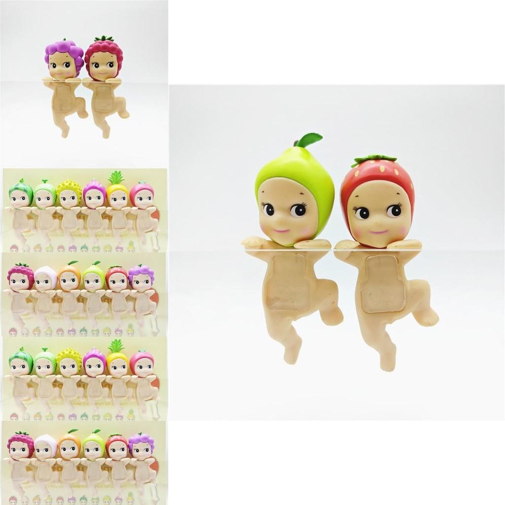 Adorable Pah Pah Angel Pvc Figures Fruit Harvest Series Blind Box Toys For Collectors