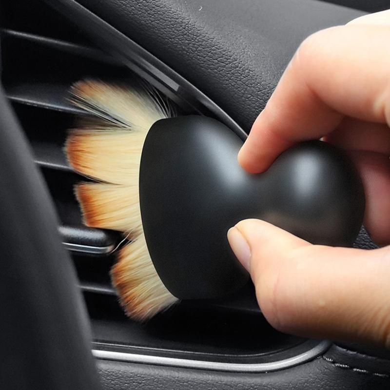 Auto Innenreinigungsbürste Gebogenes Design Ultraweich Staubwischen Weiche Bürste Klimaanlagenauslass Autopflege Reinigungswerkzeuge