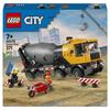 LEGO City 60478 La Bétonniere - Jouet des 7 ans sur le Theme du Chantier - Jeu Éducatif