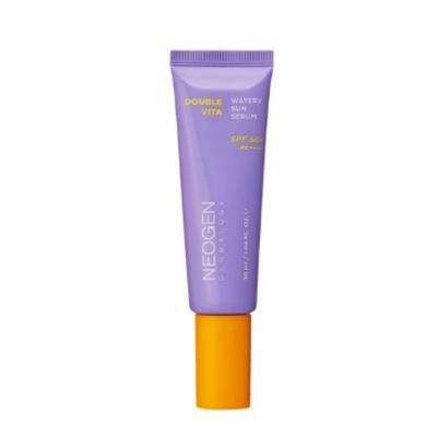 Dermalogy Double Vita Watery Sun Serum SPF50+ PA++++ 50ml – Lightweight Vitamin Sunscreen for Hydration & Brightening