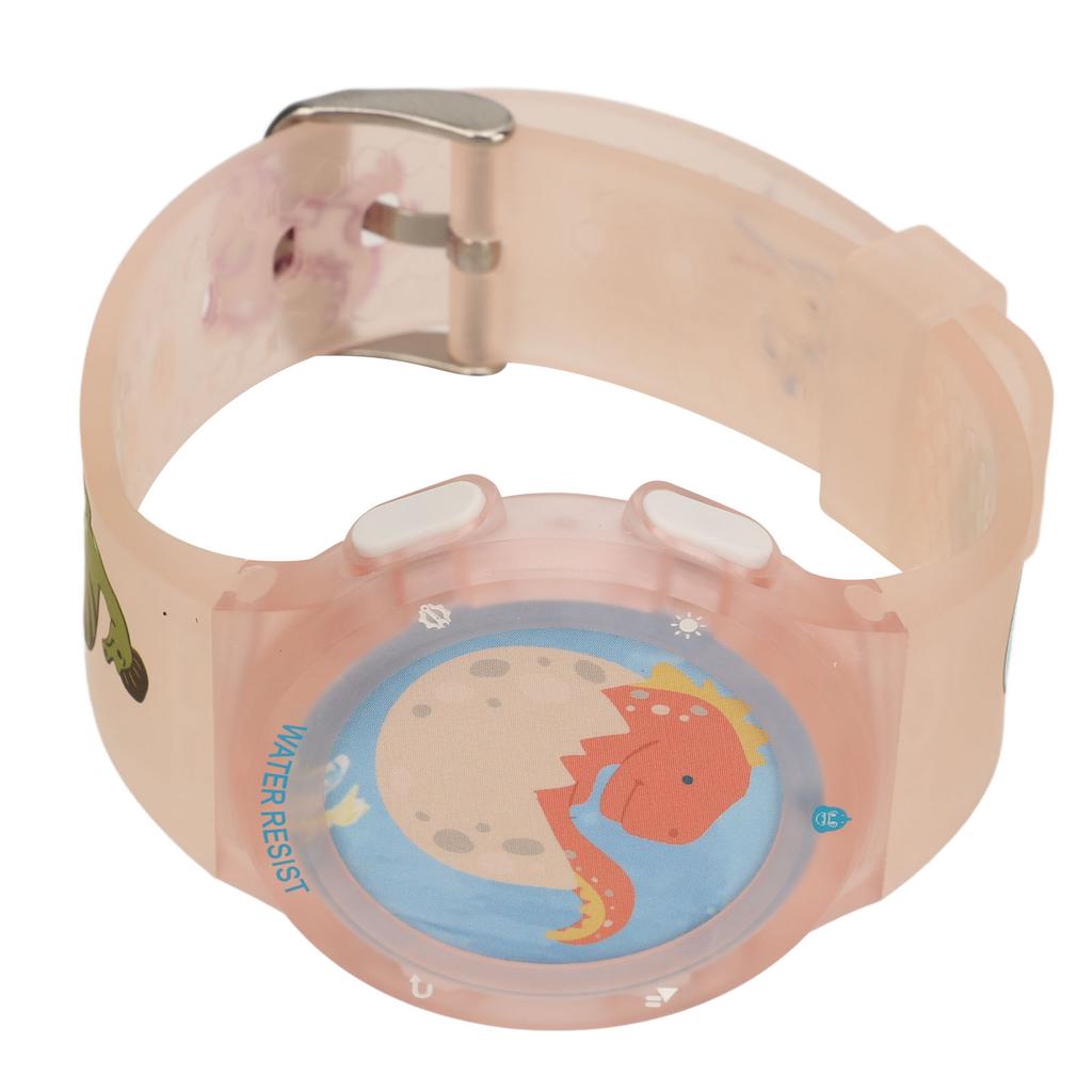 Kids Digital Watch Cartoon Sports Watch 5bar Waterproof Calendar Alarm with Band Cover Outdoor