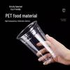 98mm Clear PET Disposable Cups for Cold Drinks, Coffee, Milk Tea & Desserts