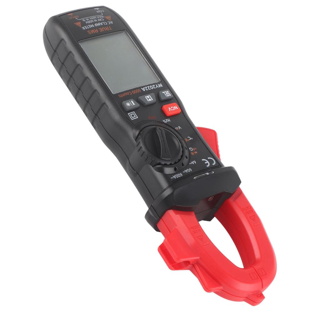 Multimetru Digital cu Clemă, Metru pentru Detectarea Curentului, Tensiunii, Rezistenței, Tester de Continuitate a Circuitului