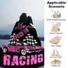 1pc California Speed 98 Racing Soft Flannel All Season Throw for Home, Office, Outdoor UseDurable Comfort Soft Warm Throw for Home