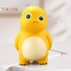 1/2/3Pcs Light-up Cartoon Dinosaur Squeeze Toy Stress Relief Glowing Dino Pinch Sensory Toy Kids Adults Stress Ball Animal Fidget Toy