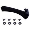 4Pcs Car Inner Handle Interior Door Panel Pull Trim Cover & Outside Cover Black Left & Right For BMW 3 Series E90 E91 316 318 320 325 328