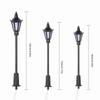 20pcs Warm White Model Street Lights Layout Lamppost Railway Train Garden Playground Scenery Led Lamp Lighting 1:150