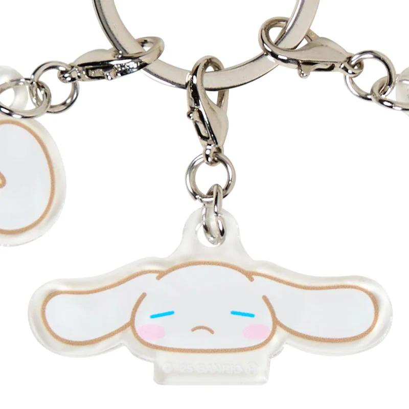 Sanrio Cinnamoroll 4-Piece Acrylic Key Chain ( face ) NEW Sanrio characters