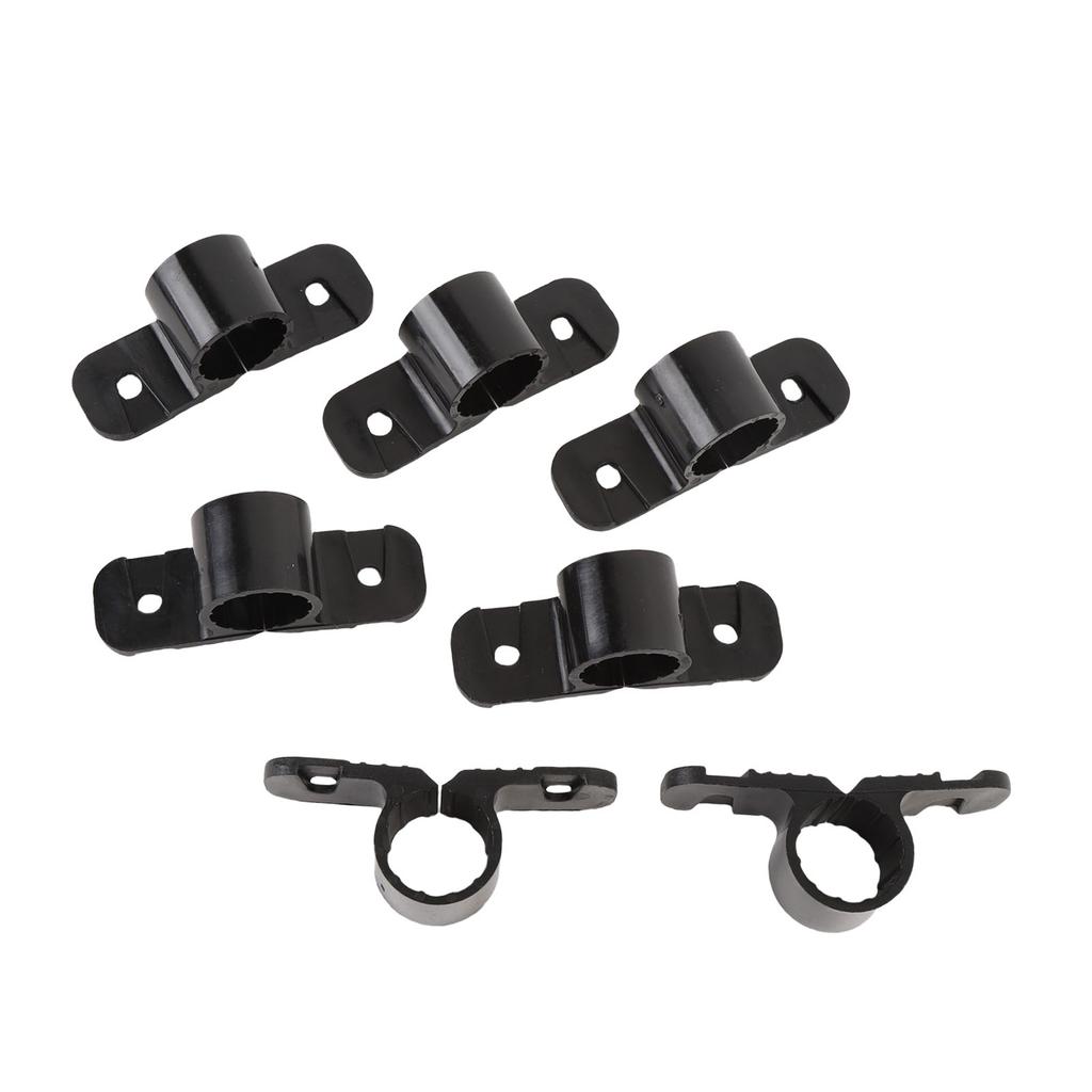 50 Set Suspension Clamp Tool Plastic with Gears for Hose Pex Copper CPVC Pipe Clamps 1 2in