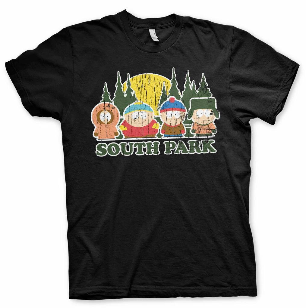 Officially Licensed South Park Distressed Men'S T-Shirt S-XXL Sizes