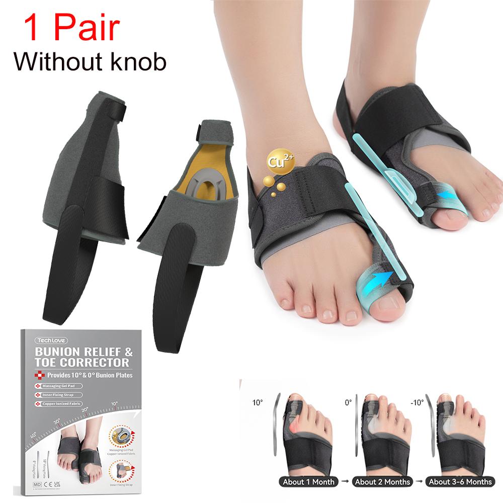 Bunion Corrector Dlaha Korektor Big Toe Korektor Nastavovací knoflík Hallux Valgus Toe Korekce Ortopedická pedikúra Péče o nohy