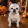 Peruka dla psa dla Chihuahua Bob Wig, Zabawna peruka dla kota z regulowanym elastycznym paskiem, Miękkie oddychające włókno syntetyczne Siatka na peruki dla psów, Urocze psy do cosplayu I