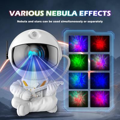 Astronaut Galaxy Projector Night Light, Starry Sky Nebula LED Lamp for Bedroom, Remote Control & Auto Timer, Ideal Gift