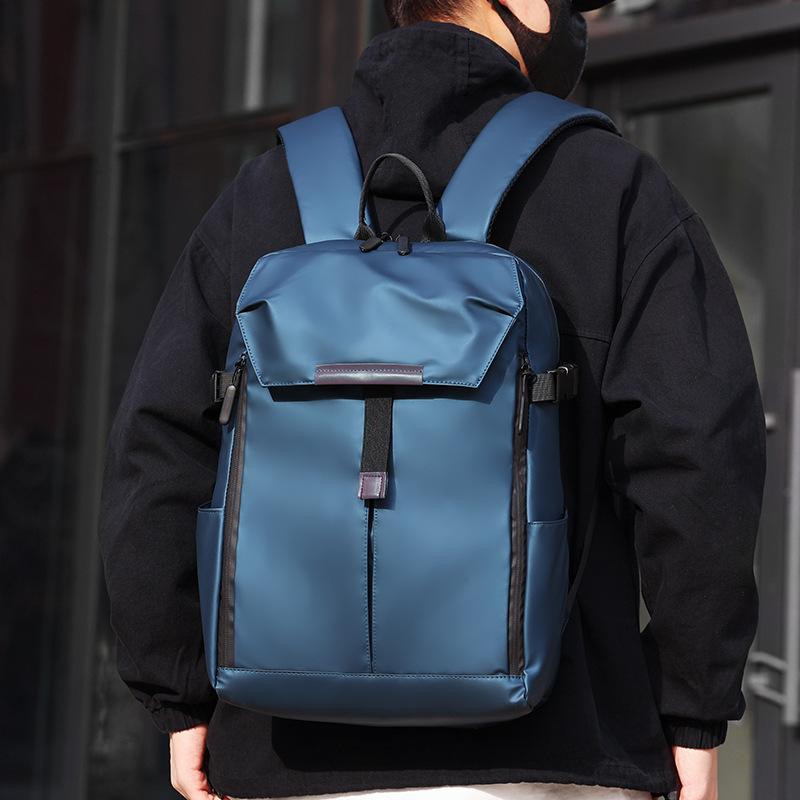 Backpack Men's Large Capacity Trendy Cool Men's Bag Leisure Travel Computer Bag Business Commuter Backpack